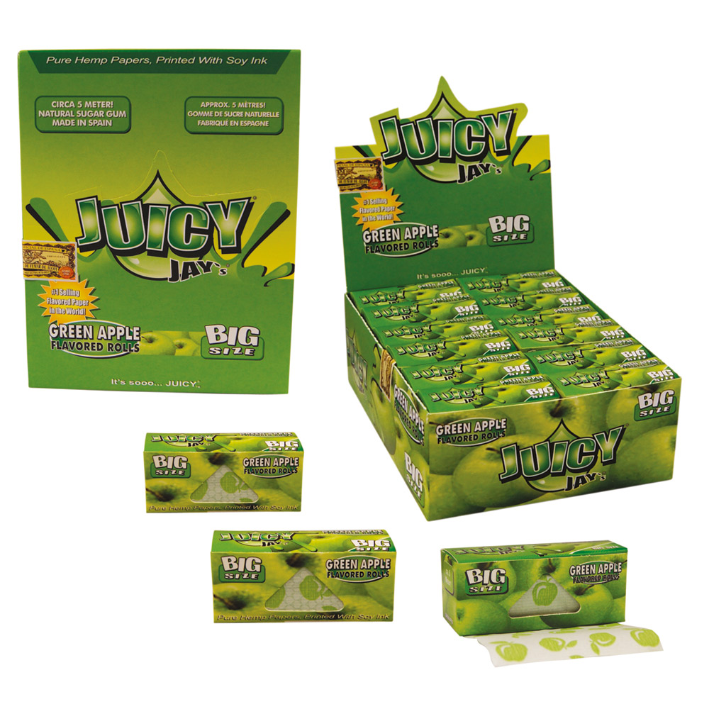 Juicy Jays Rolls Green Apple