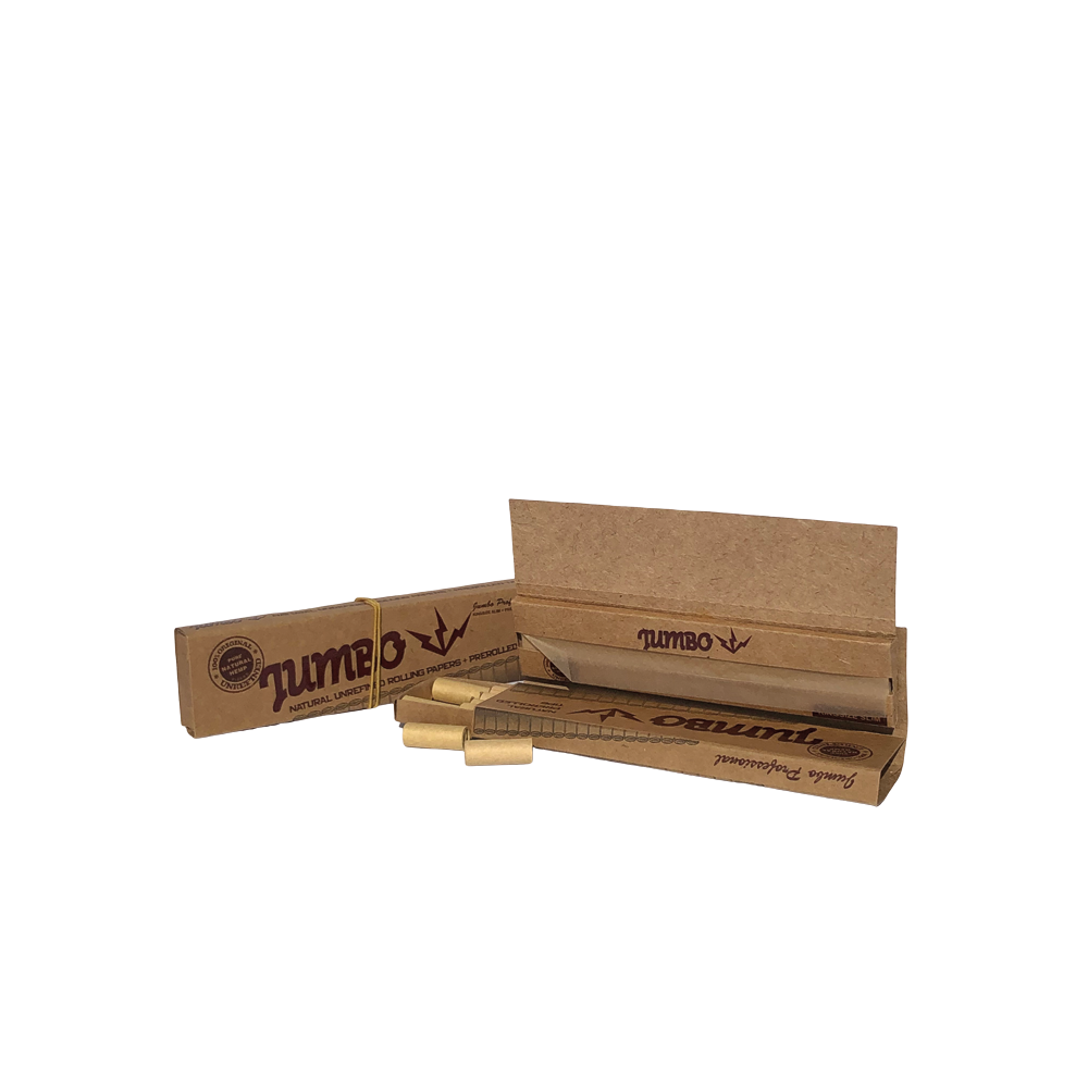 Jumbo Connoisseur Unbleached With Prerolled Tips - Image 2