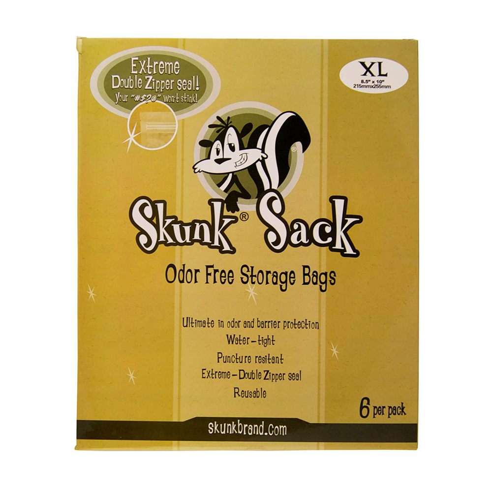 Skunk Smellproof Bags Transparant XL (6 pcs) - Image 2