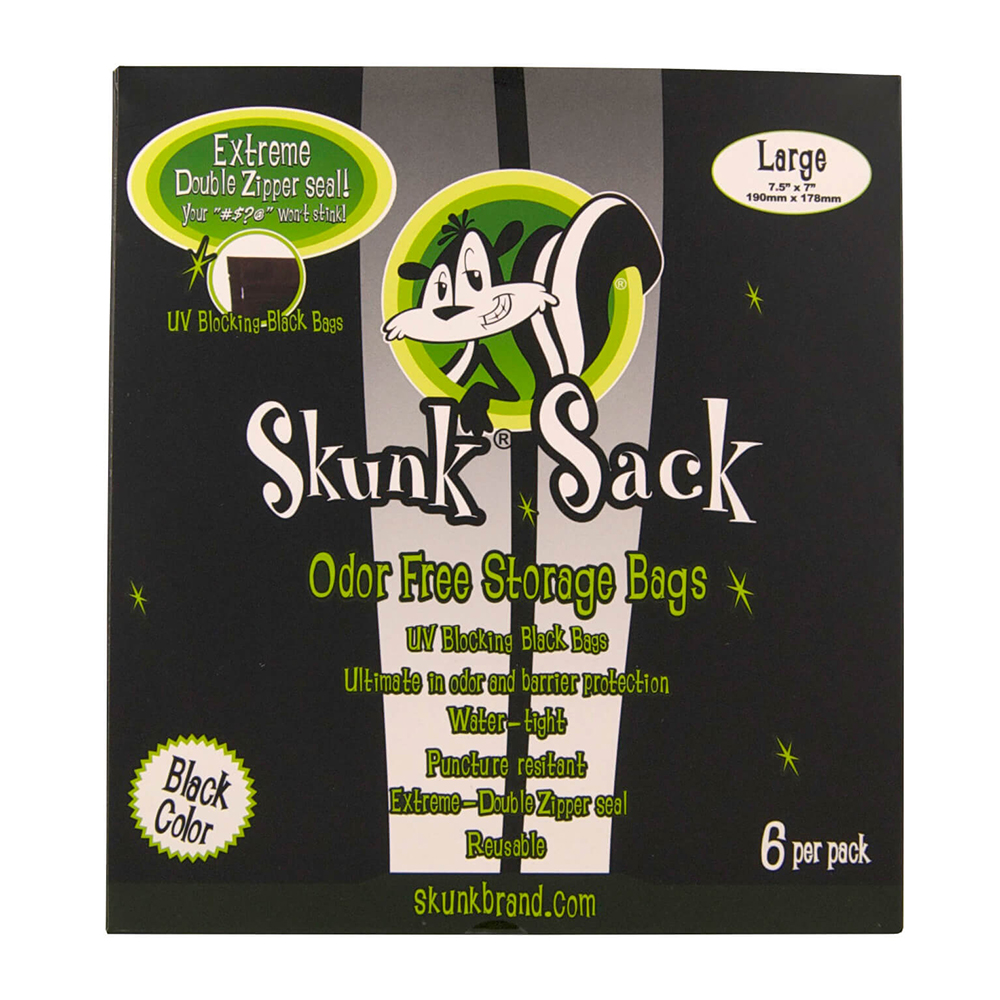 Skunk Smellproof Bags Black Large - Afbeelding 2