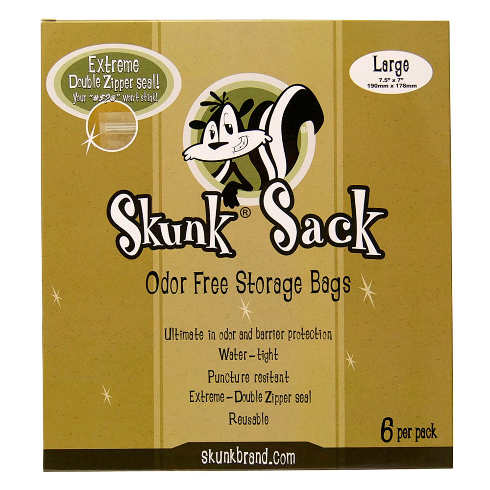 Skunk Smellproof Bags Transparant Large ( 6 pcs) - Image 2