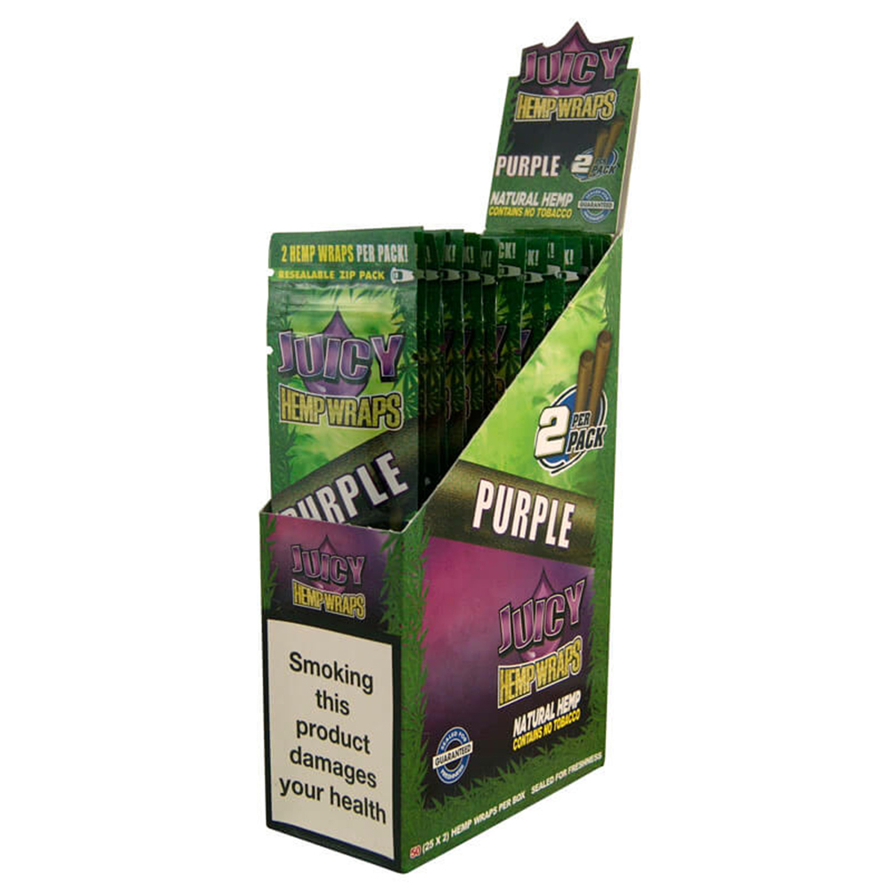 Juicy Jays Hempwraps Purple - Afbeelding 2