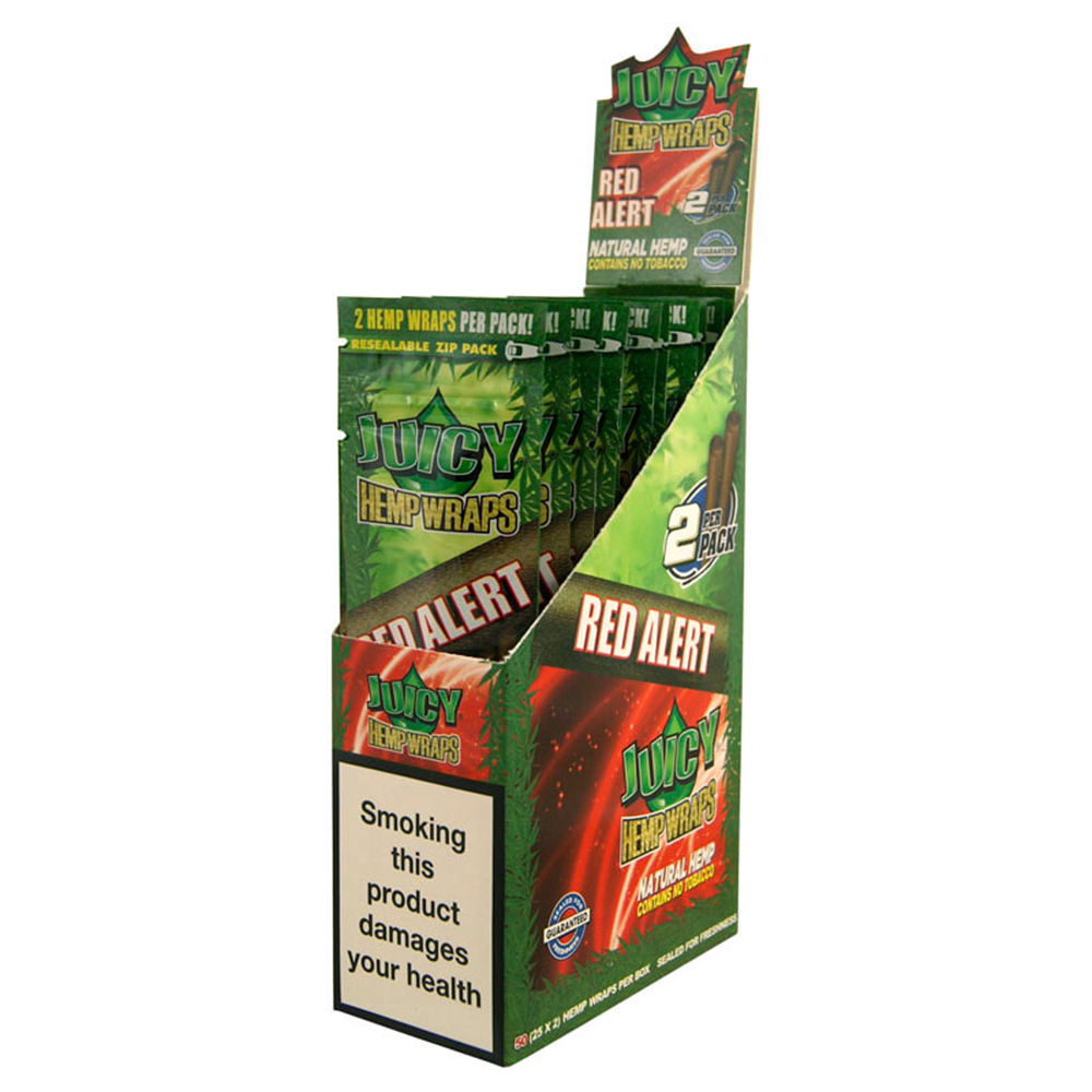 Juicy Jays Hempwraps Red Alert - Image 2