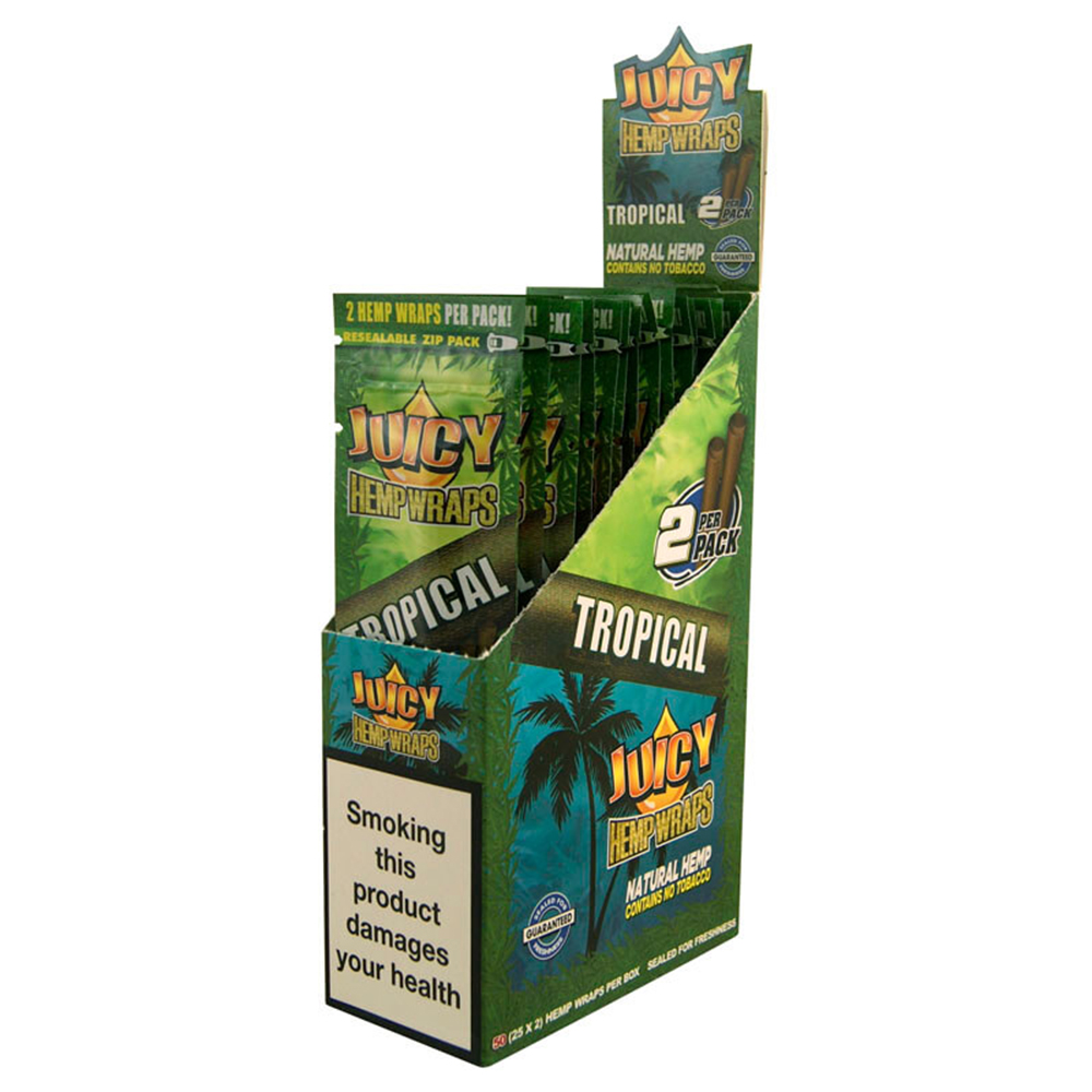 Juicy Jays Hempwraps Tropical - Afbeelding 2