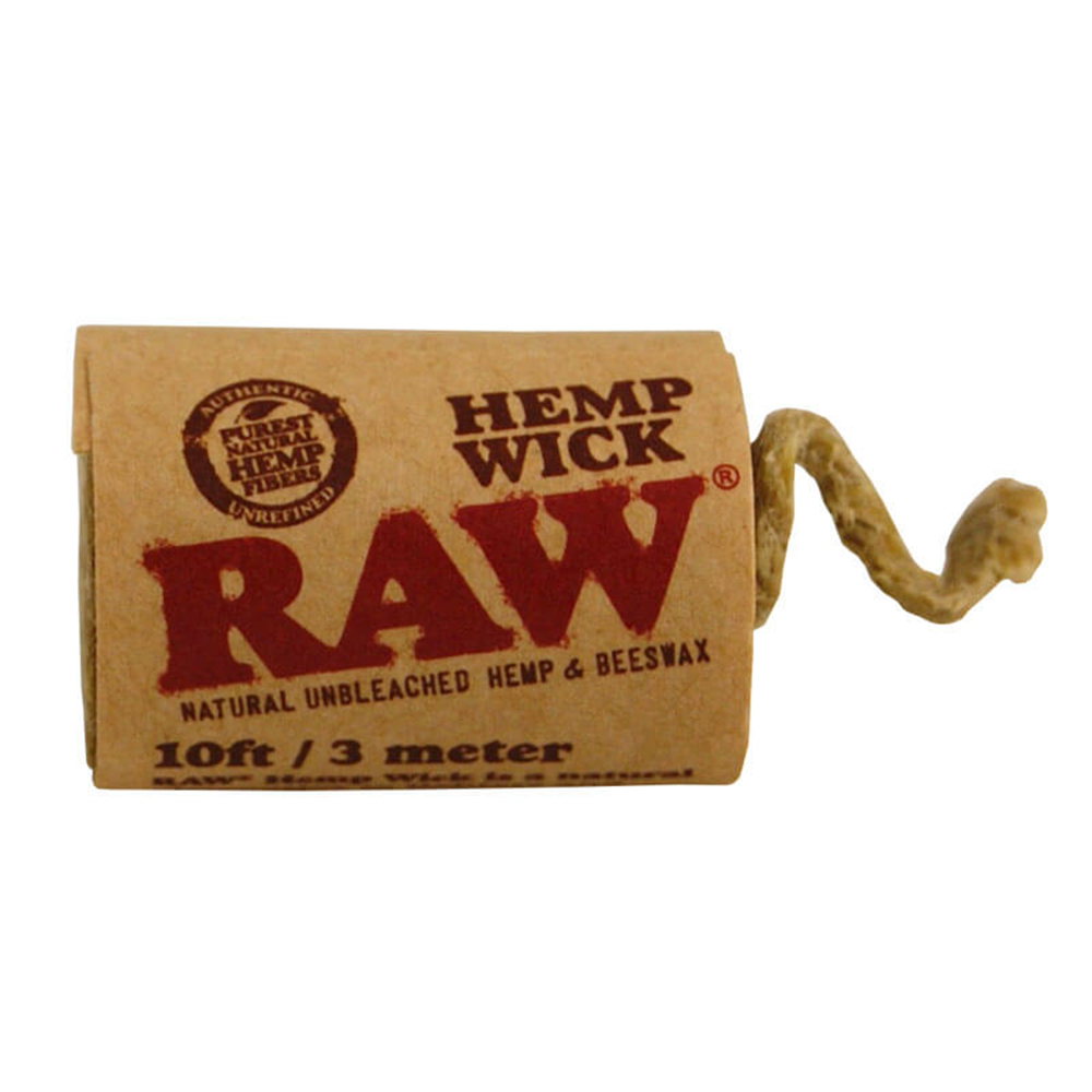 Raw Hemp Wick 40 Rolls 3 meter - Afbeelding 3