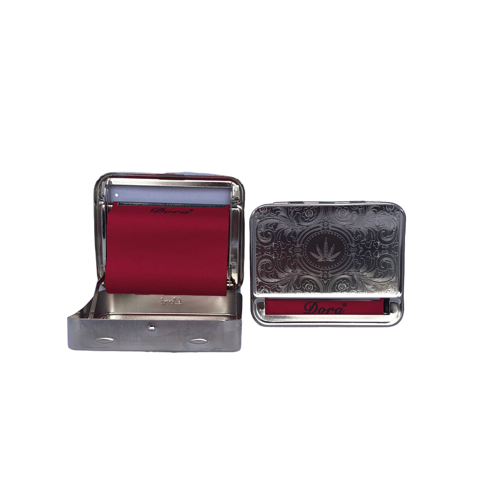 Dora Metal Rollingmachine/Cigarette Case Leaf 78 mm - Image 2