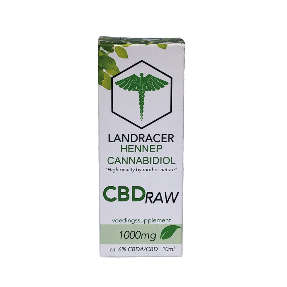 Landracer RAW Organic CBD olie 6% - Afbeelding 2