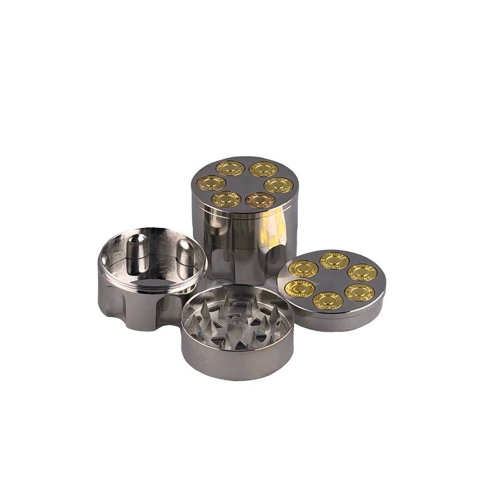 Cool 27 Metal Grinder Bullit Silver 53/3 (display 6) - Afbeelding 2