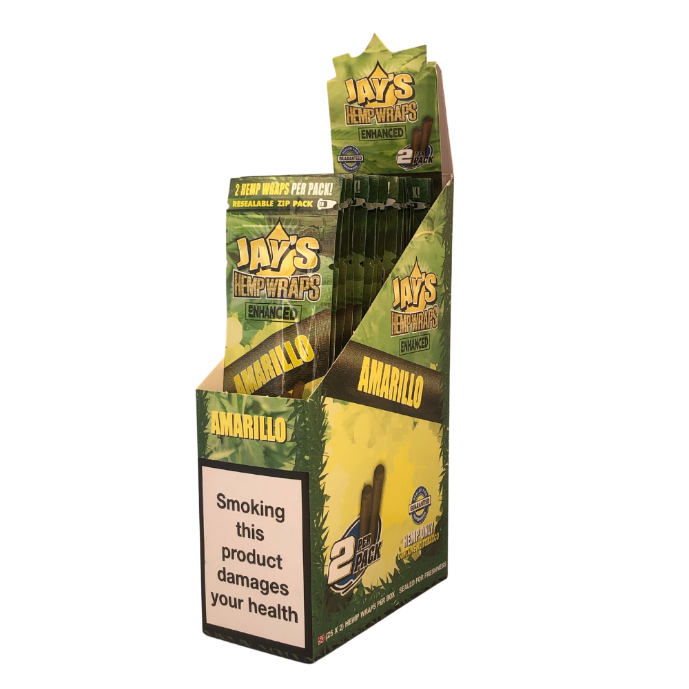 Juicy Jays Hempwraps Amarillo - Afbeelding 2