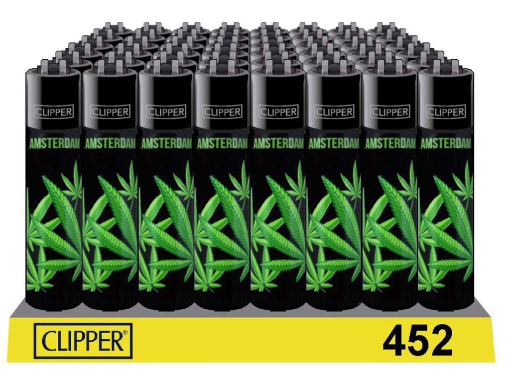 Clippers 452 Amsterdam Black Green Leaf