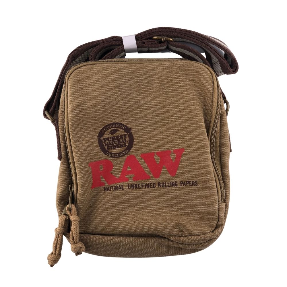 Raw Shoulder Bag Brown