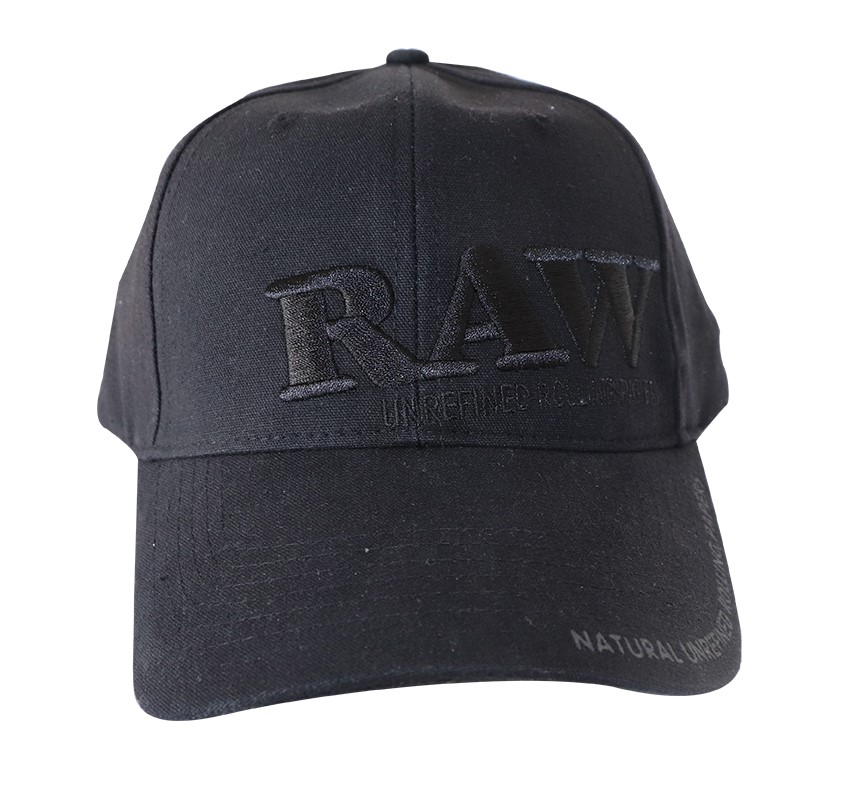 Raw Hat Black on Black