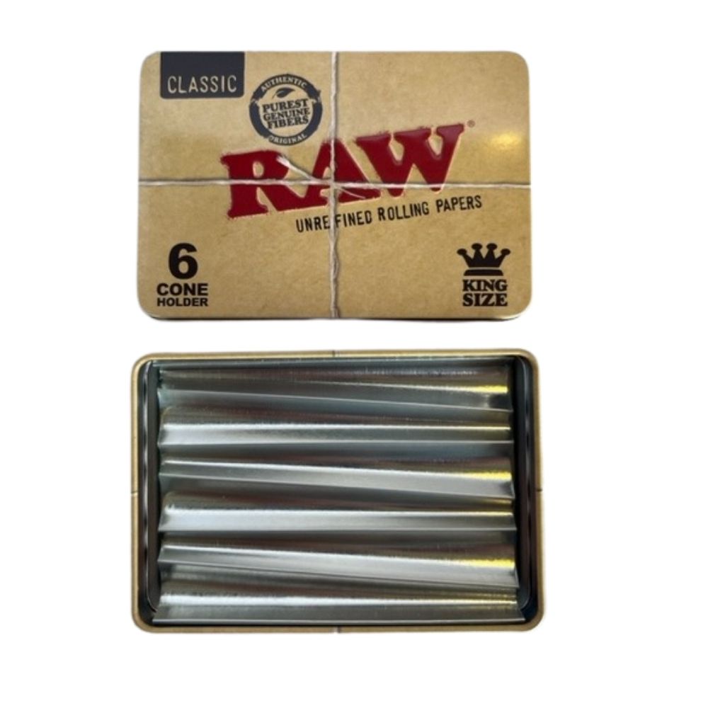 Raw Tin Case for 6 Cones - Afbeelding 2