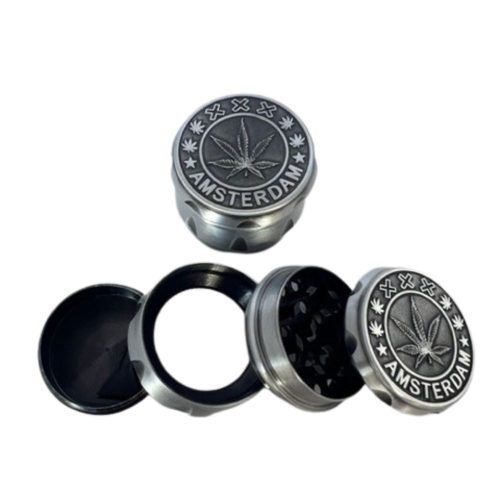 Alternative view of Cool 38 Metal Grinder Silver Amsterdam Leaf 42/4 (12)