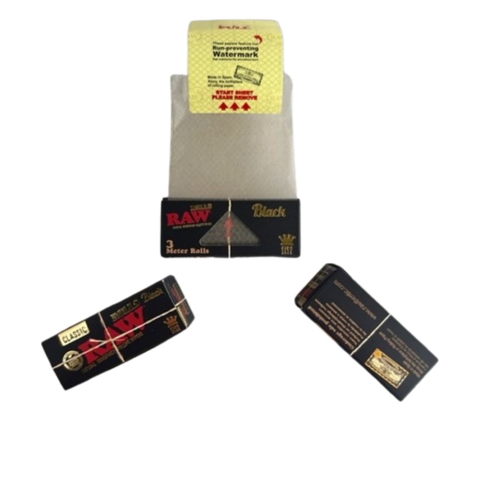 Raw Black Rolls 3 Meter (12) - Afbeelding 2