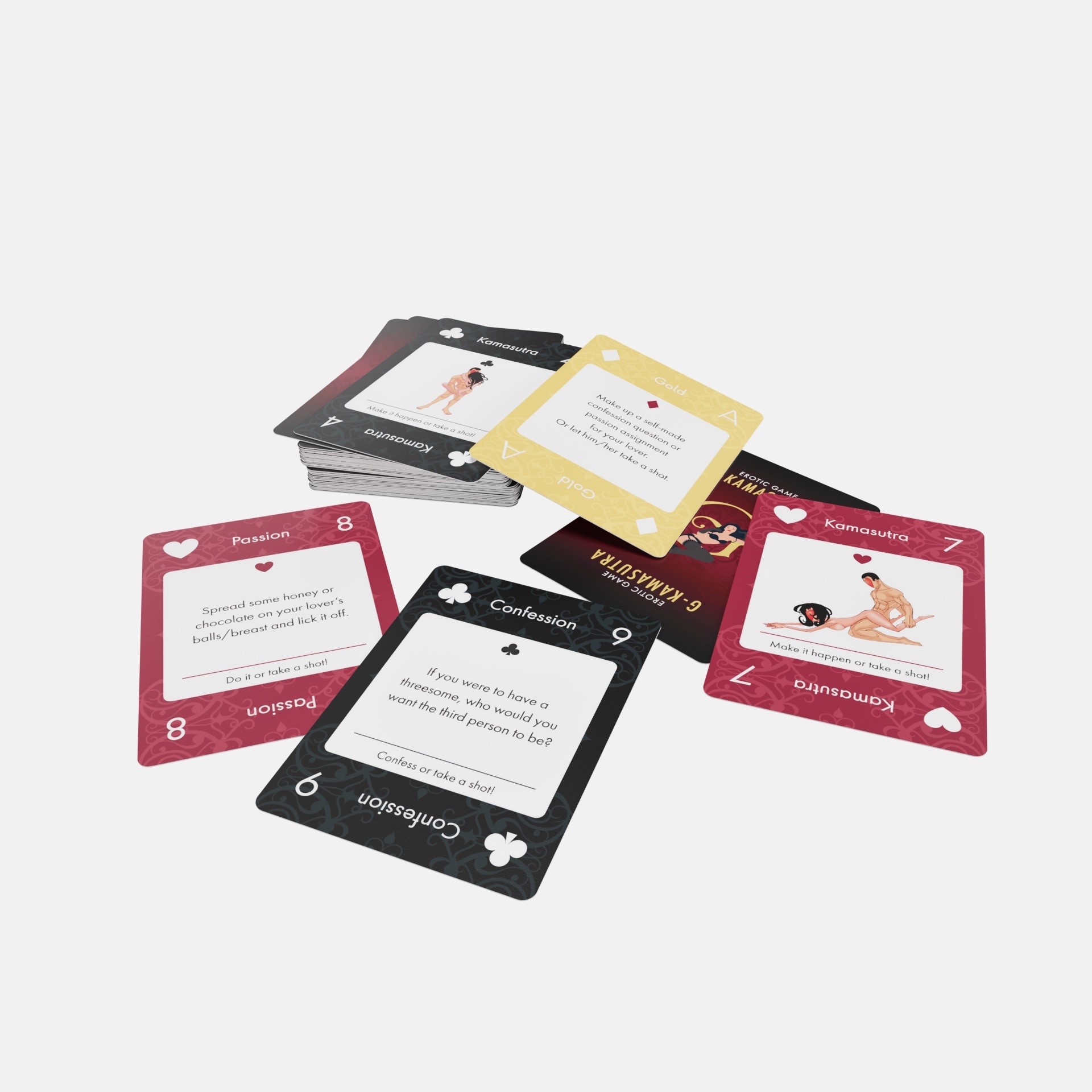 G Kamasutra 52 Shades of Gold Erotic Card Game - Image 2