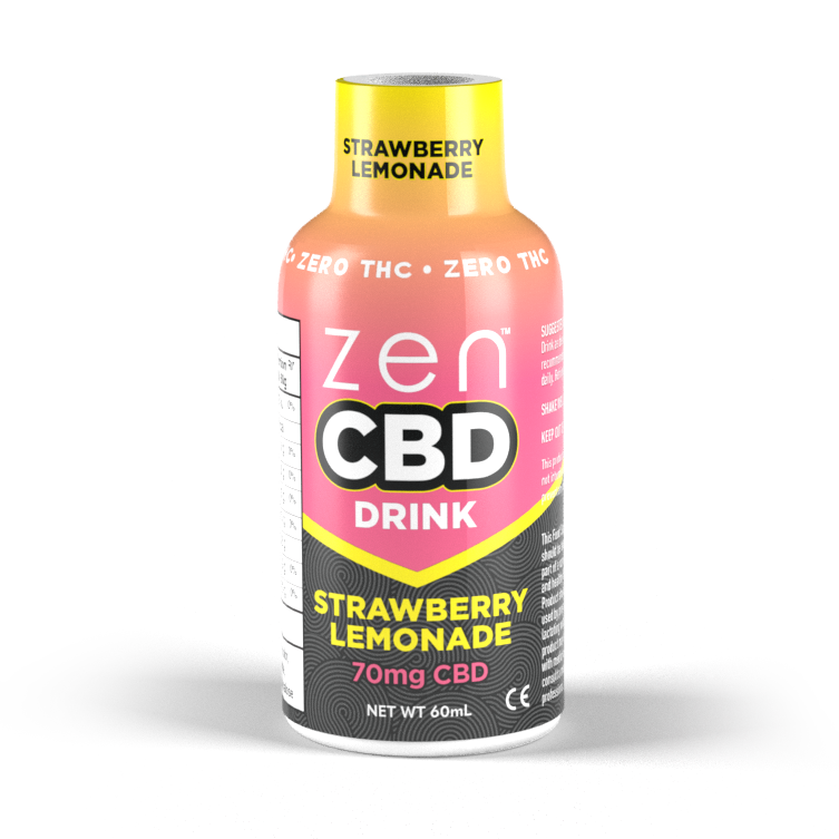 Zen CBD Drank Strawberry Lemonade (10)