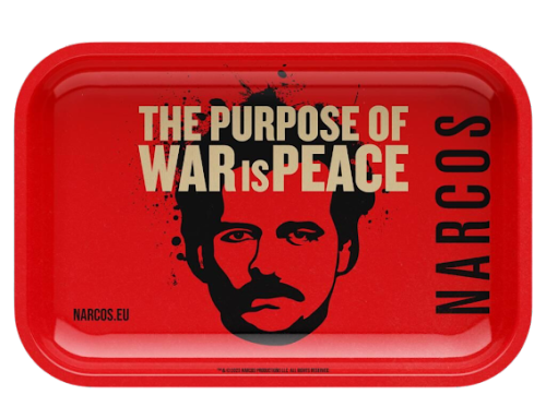 Narcos Rolling Tray Red 4996 (18 x 14)
