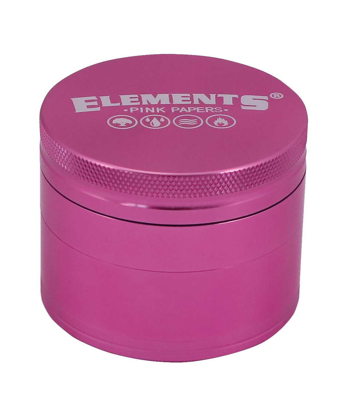 Elements Pink Aluminium Grinder