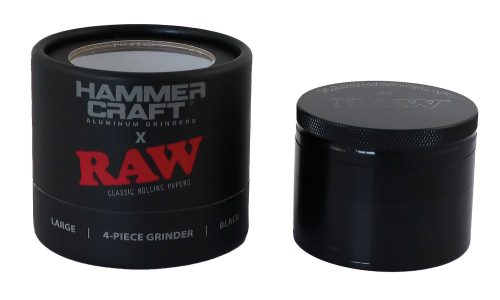 Raw Hammercraft Grinder Black 63 mm (L)