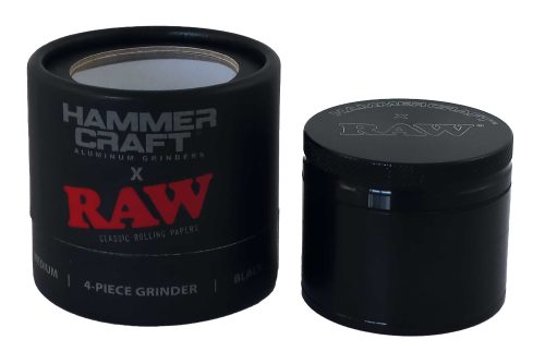 Raw Hammercraft Grinder Black 55 mm (M)