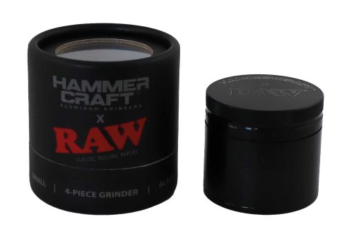 Raw Hammercraft Grinder Black 50 mm