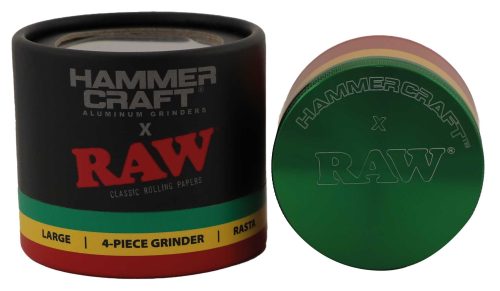 Raw Hammercraft Grinder Rasta 63 mm (L)