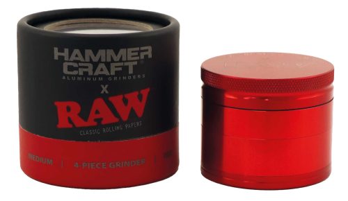 Raw Hammercraft Grinder Red 55 mm (M)