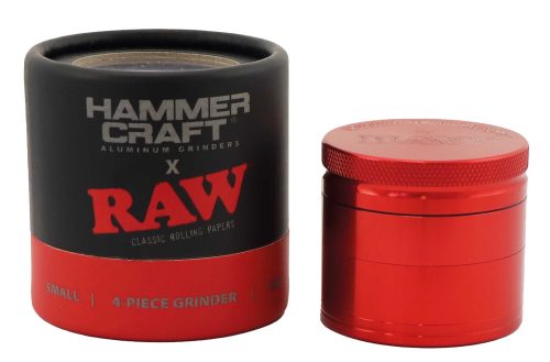 Raw Hammercraft Grinder Red 50 mm (S)