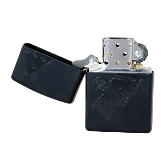 Raw Zippo Black All Over - Afbeelding 2