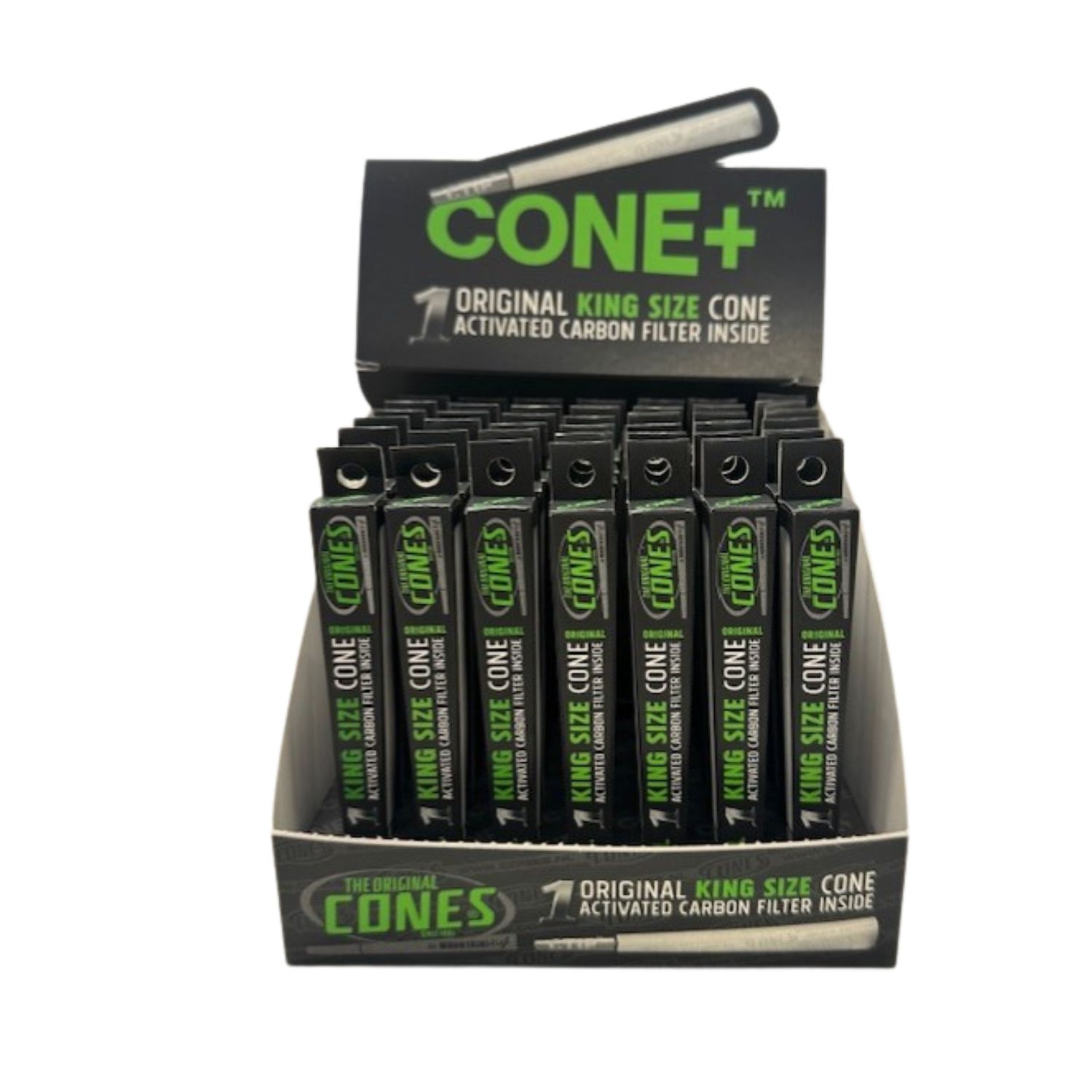 Cone + C tip Original 1 Pack Cone met Carbon Filter (48)