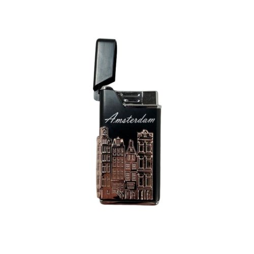 Alternative view of Aanstekers Torch Zwart Gevelhuisjes Rose Gold